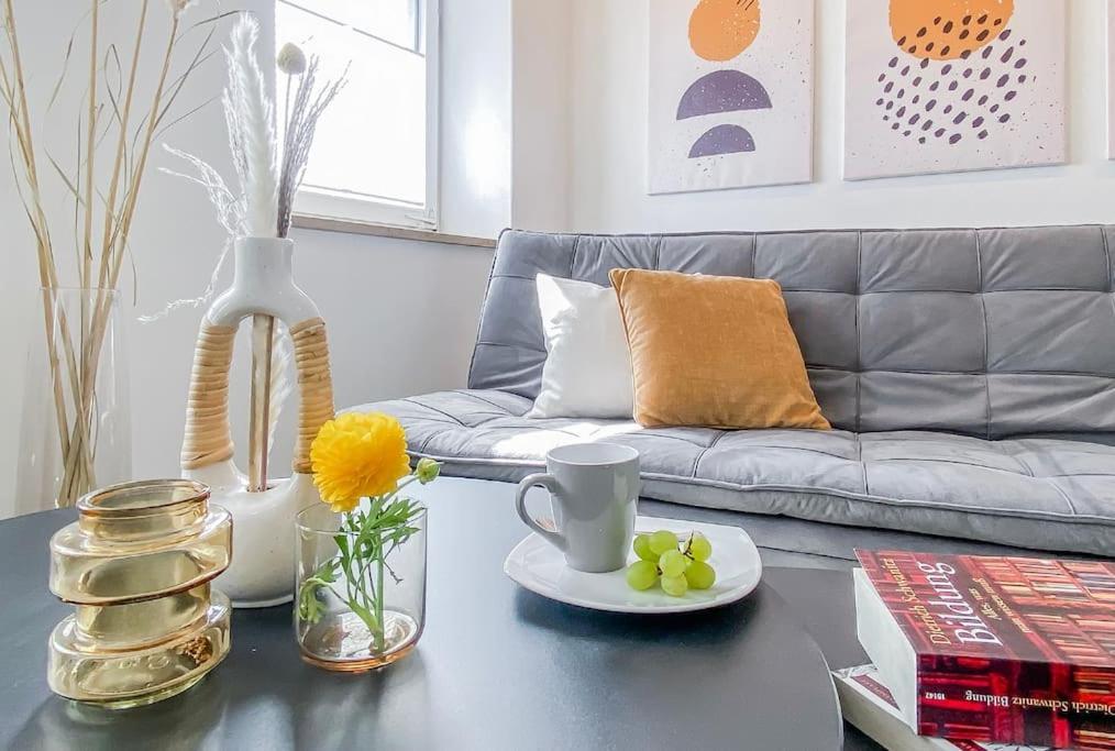 Stylisches Apartment Mit Terrasse In Der Altstadt Von Donauwoerth Exterior photo
